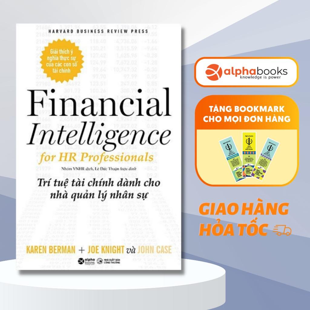 Sách Trí tuệ tài chính dành cho nhà quản lý nhân sự (Bìa cứng) - Alphabooks - BẢN QUYỀN