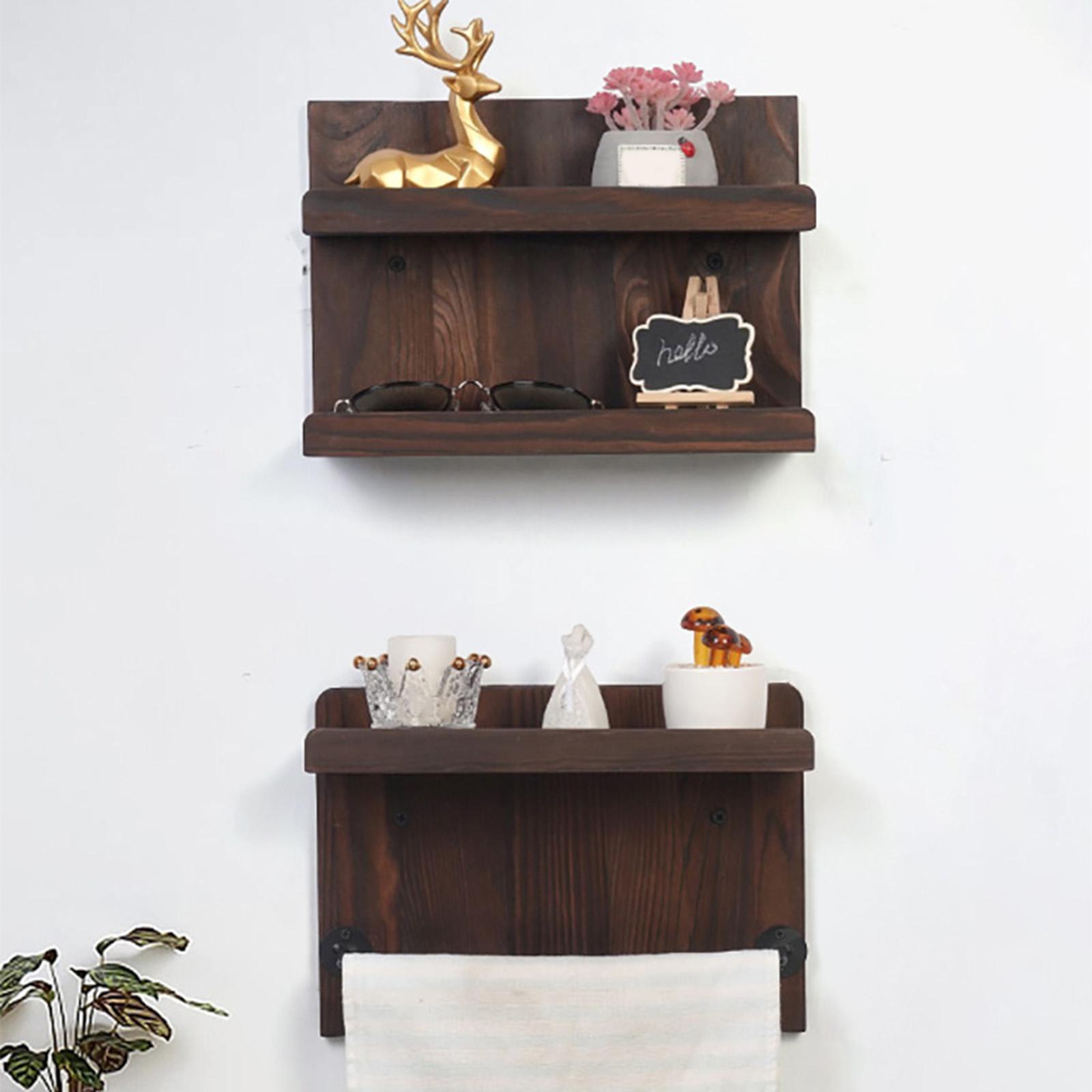 Wall Shelves Bathroom Durable Modern Lightweight Floating Shelves for Cafe