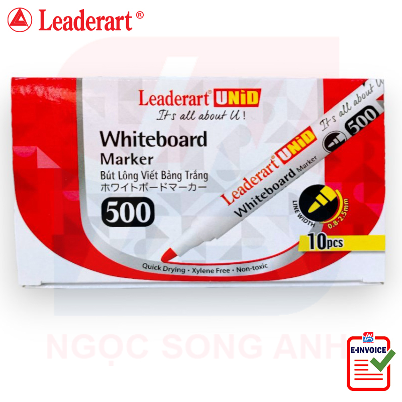 Bút lông bảng Leaderart LA500 - Hộp 10 chiếc