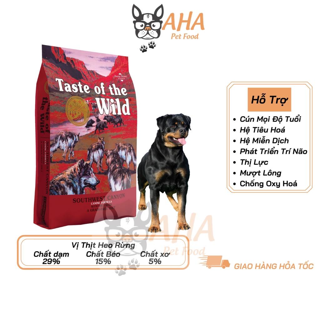 Thức Ăn Cho Chó Rottweiler Taste Of The Wild Bao 500g - Thức Ăn Cho Chó, Vị Cá Hồi Xông Khói, Rau Củ Quả