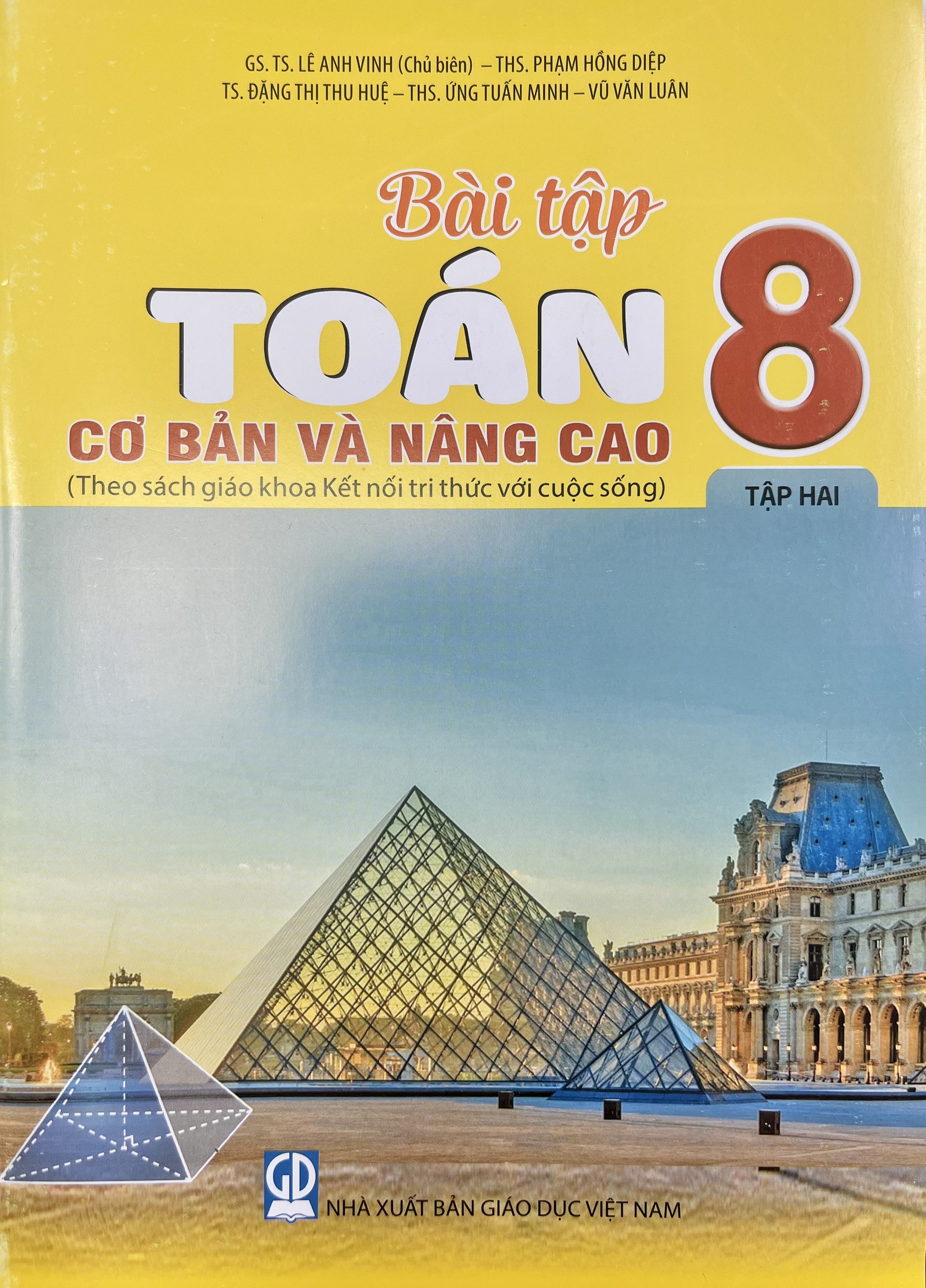 Sách - Bài tập Toán lớp 8 tập 1+2 cơ bản và nâng cao
