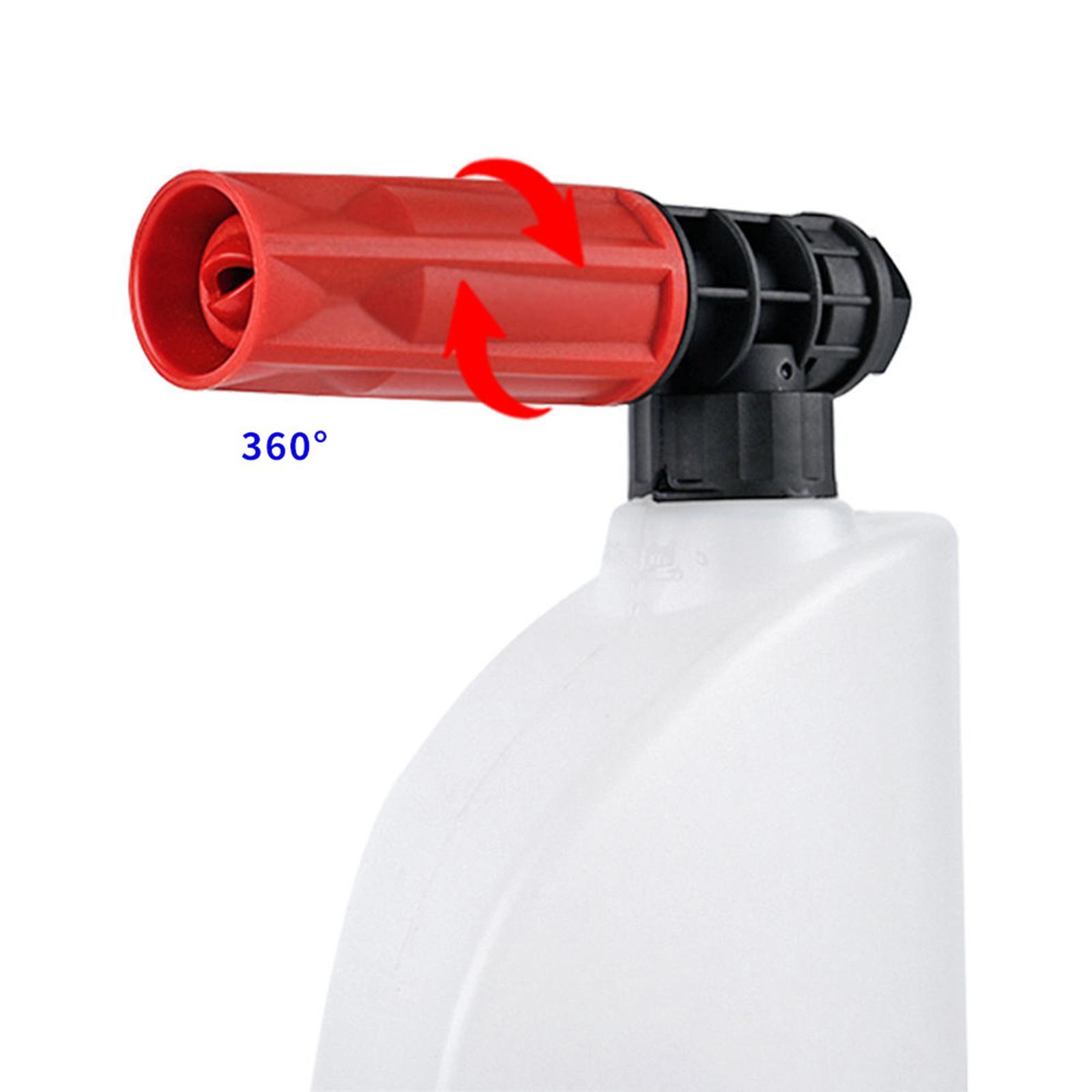 Car Wash Sprayer 0.6L Foam Sprayer Manual for Lawn Car washing Cleaning