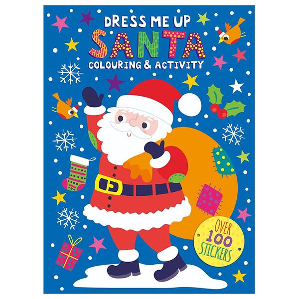 Dress Me Up Colouring &amp; Activity Book - Santa