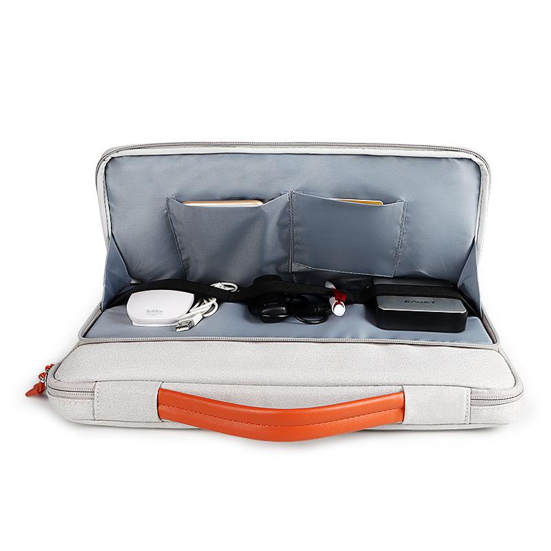 Phụ Nữ Túi Laptop Di Động Chống Sốc Tay Dành Cho Pro 13 14 15 Macbook Air 15.6 Inch Hp Dell Xiaomi Ipad máy Tính Laptop