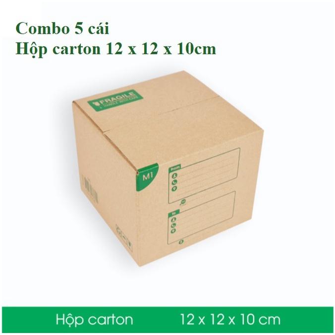 Hộp carton gói hàng - Combo 5 cái