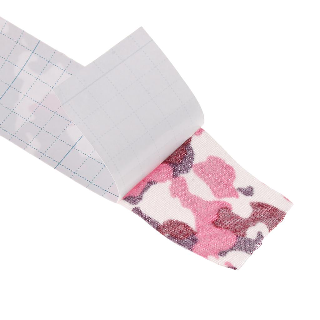 3 Colors Kinesiology Sports Tape Muscles Care Elastic Physio Roll Accessory 5m x 5cm