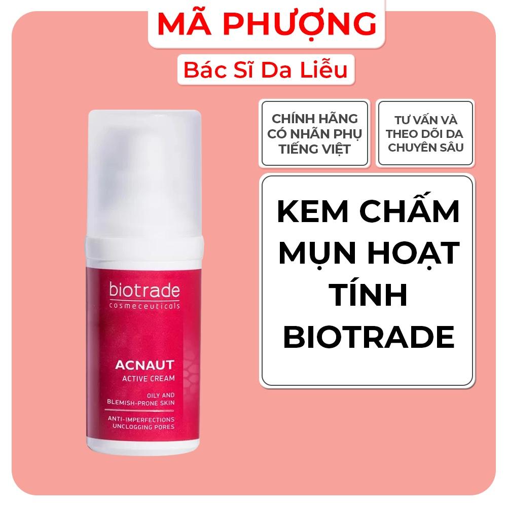 Kem chấm mụn hoạt tính Biotrade Acnaut Active Cream