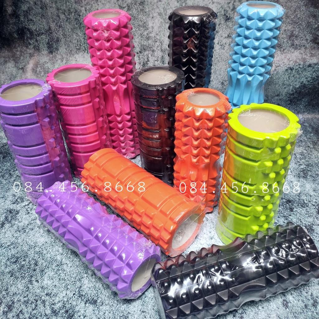 Con Lăn Massage Phục Hồi Cơ Foam Roller Tập GYM | Yoga