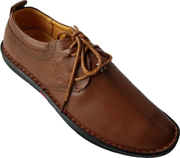 Giày Mọi Nam  Da Bò BIGGBEN GM214