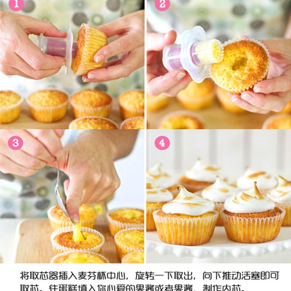 Dụng Cụ Lấy Lõi Bánh Muffin ANAEAT Dùng Trang Trí Món Tráng Miệng Tiện Lợi