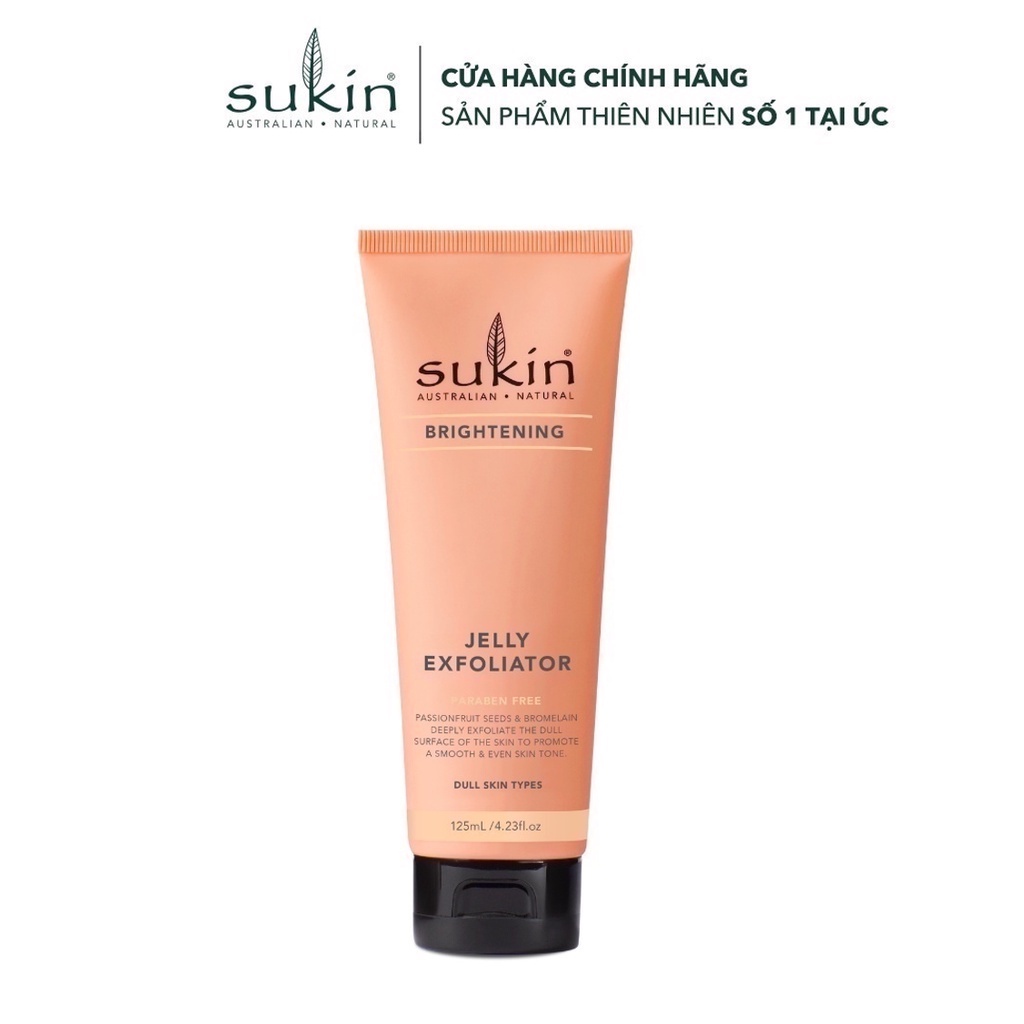 Gel Tẩy Tế Bào Chết Sukin Brightening Jelly Exfoliator 125ml