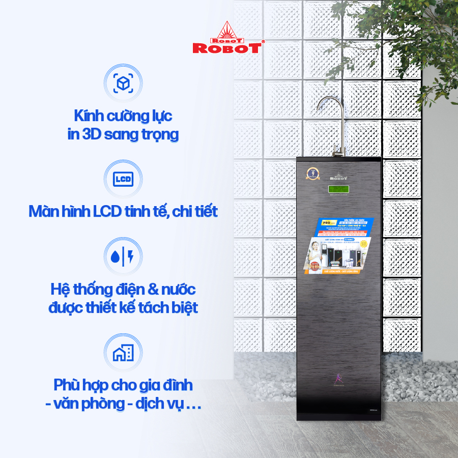 Máy Lọc Nước Robot Lọc R.O + UF Reno Pro 239G-UR - Hàng chính hãng