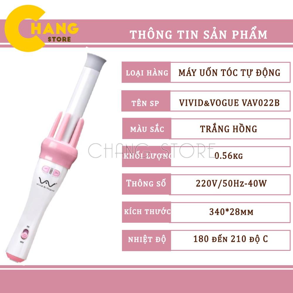 Máy Uốn Tóc Xoăn Cầm Tay Xoay 360 Tự Động