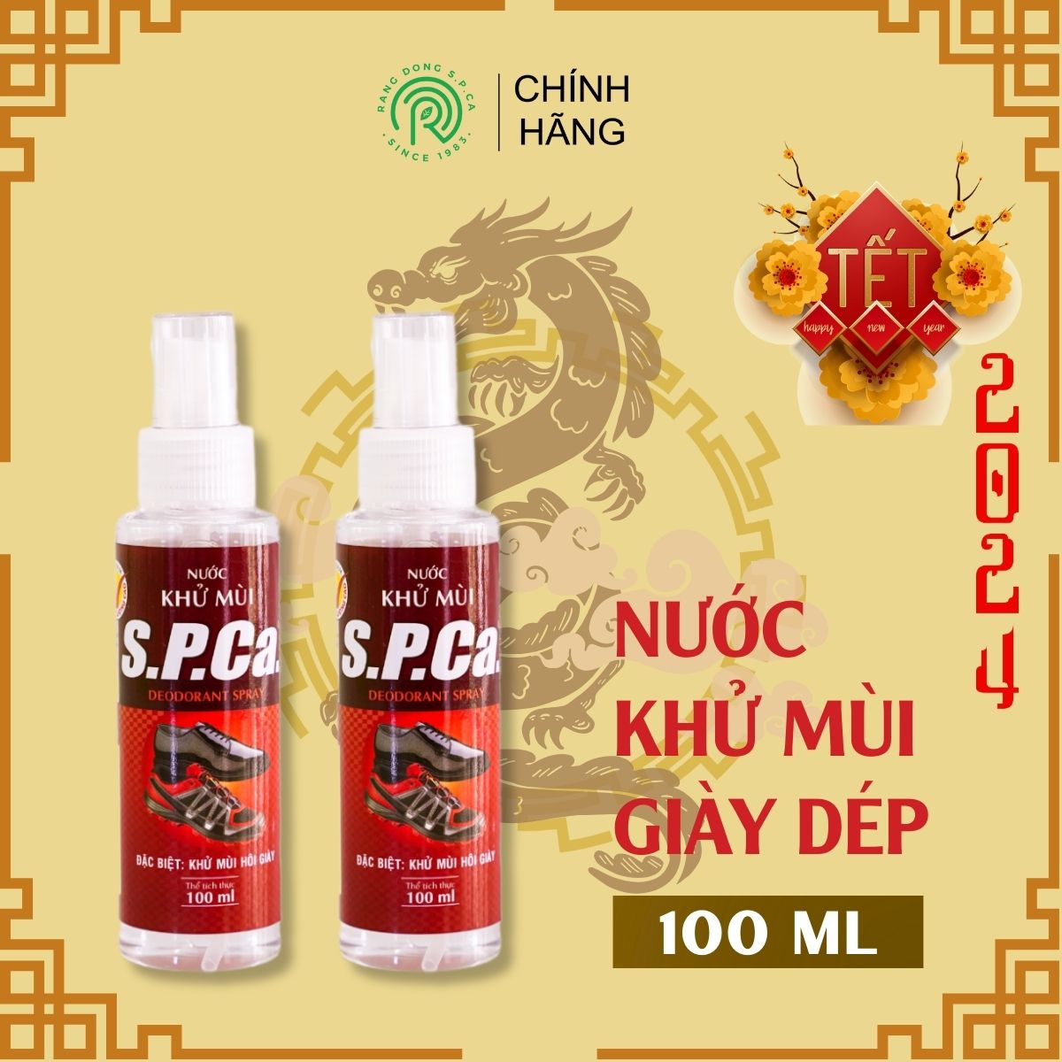Khử mùi giày S.P.Ca 100ml