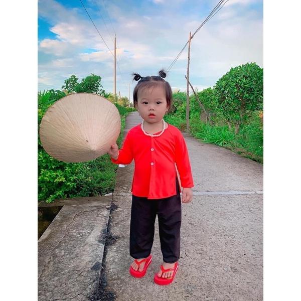 bà ba bé gái - Vàng hoạ tiết,8-15kg