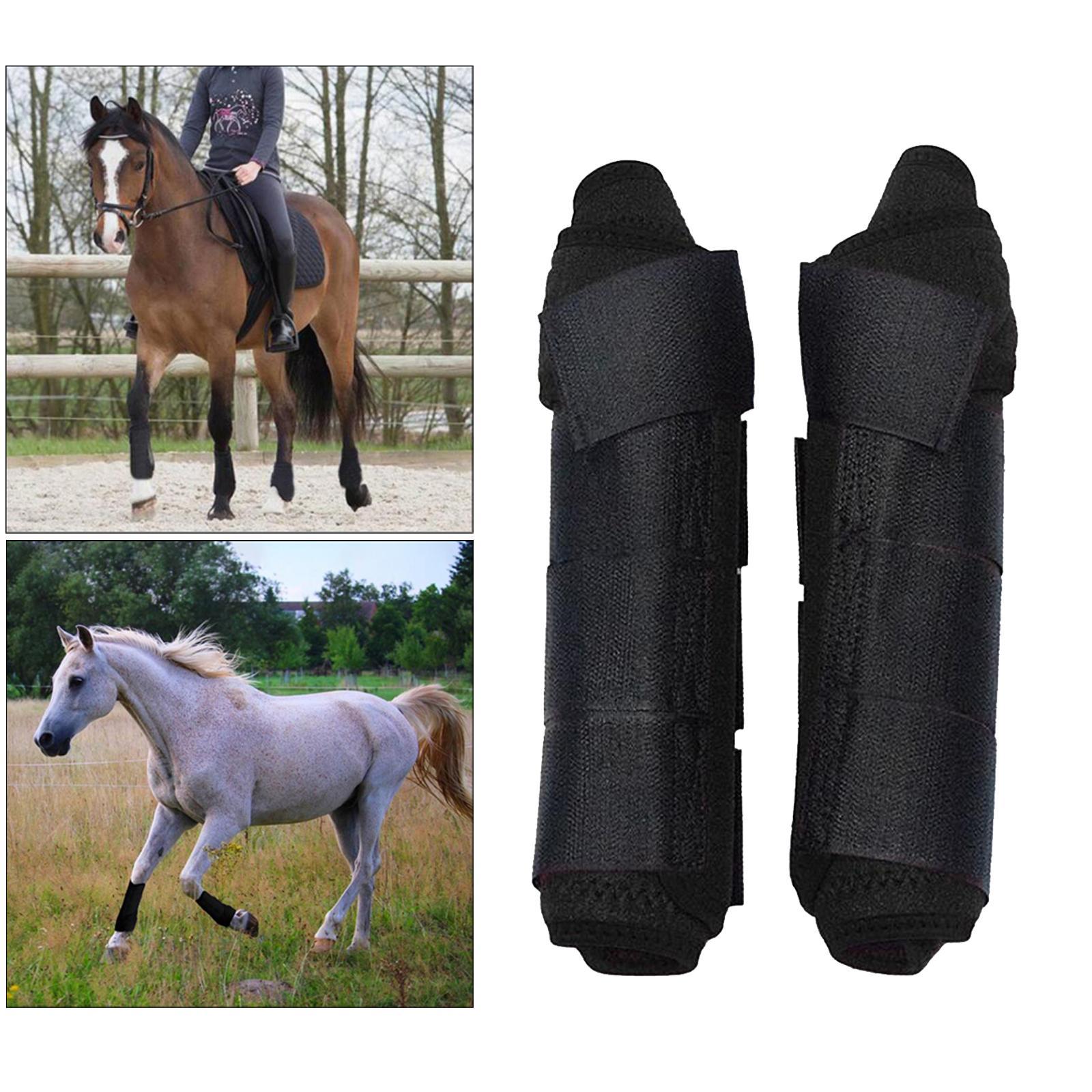 Equine Sport Horse Jumping Tendon Boot Leg Protection Brushing Support Gear