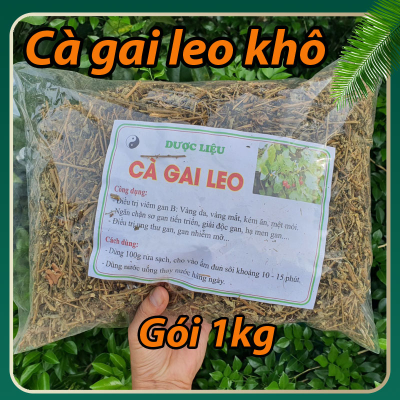 Gói 1Kg Cà Gai Leo khô hỗ trợ các bệnh về Gan