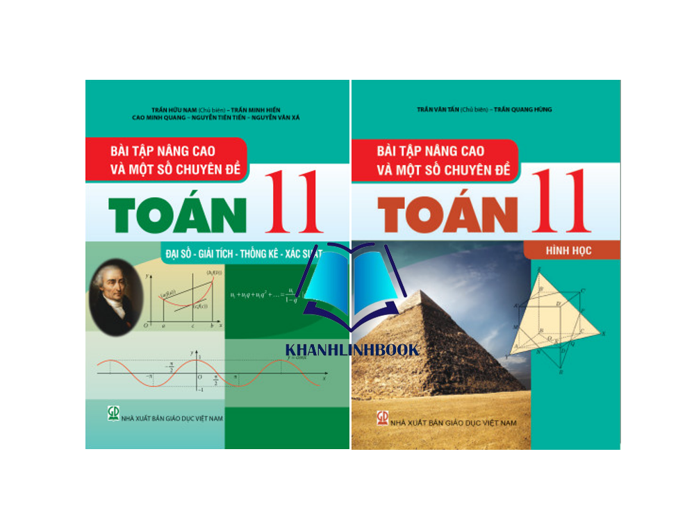 Sách - Combo Bài Tập Nâng Cao Và Một Số Chuyên Đề Toán 11 Đại Số - Giải Tích - Thông Kê - Xắc Suất Hình Học