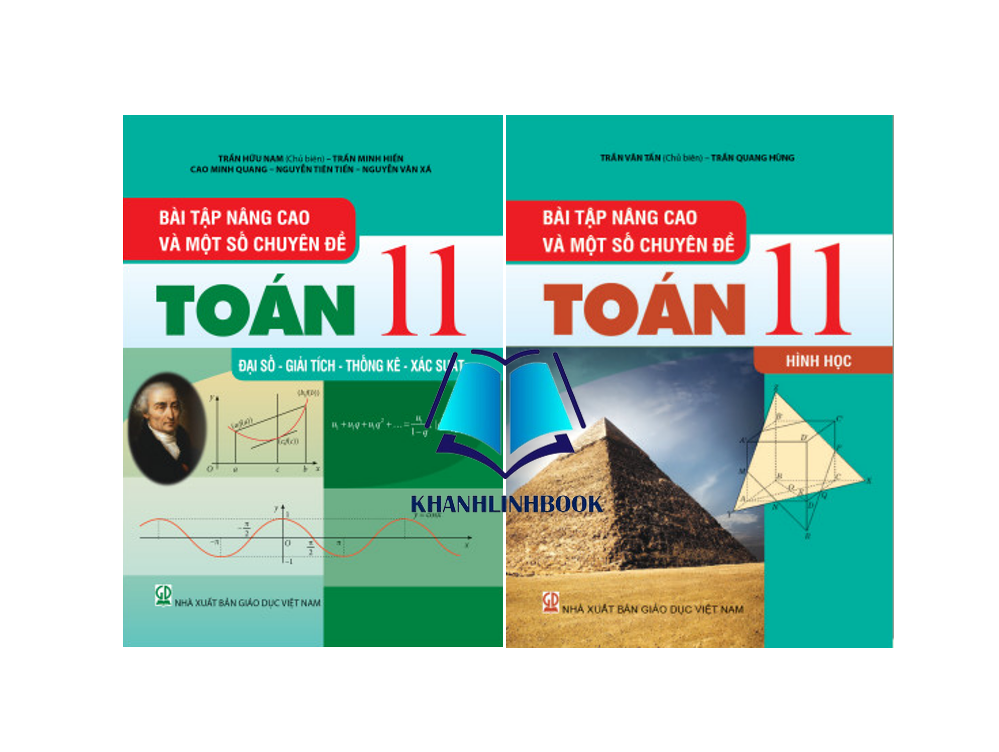 Sách - Combo Bài Tập Nâng Cao Và Một Số Chuyên Đề Toán 11 Đại Số - Giải Tích - Thông kê - Xắc suất + Hình Học