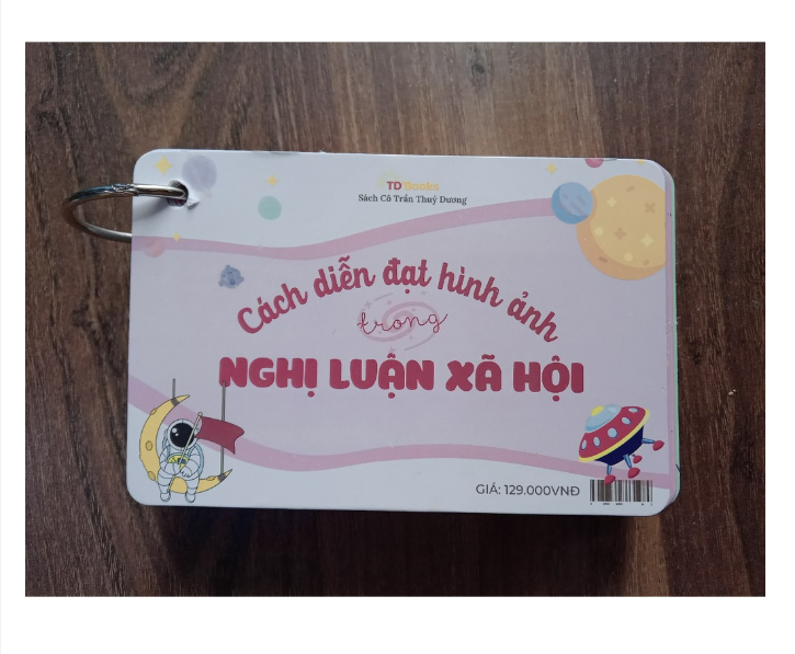 Sách - FlashCard Cách diễn đạt hình ảnh trong nghị luận xã hội