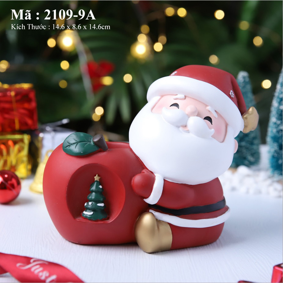 Mô hình ông già Noel bơm hơi tự động cao 180cm có đèn Led MHBHX