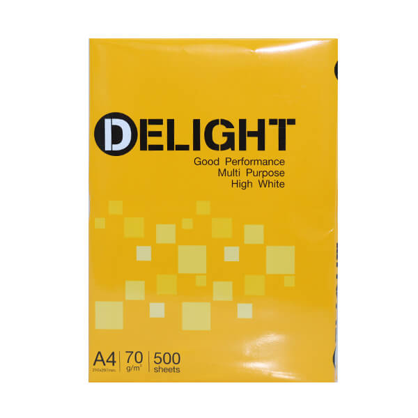 Thùng 5 Ream Giấy photo A4 Delight DL 70gsm