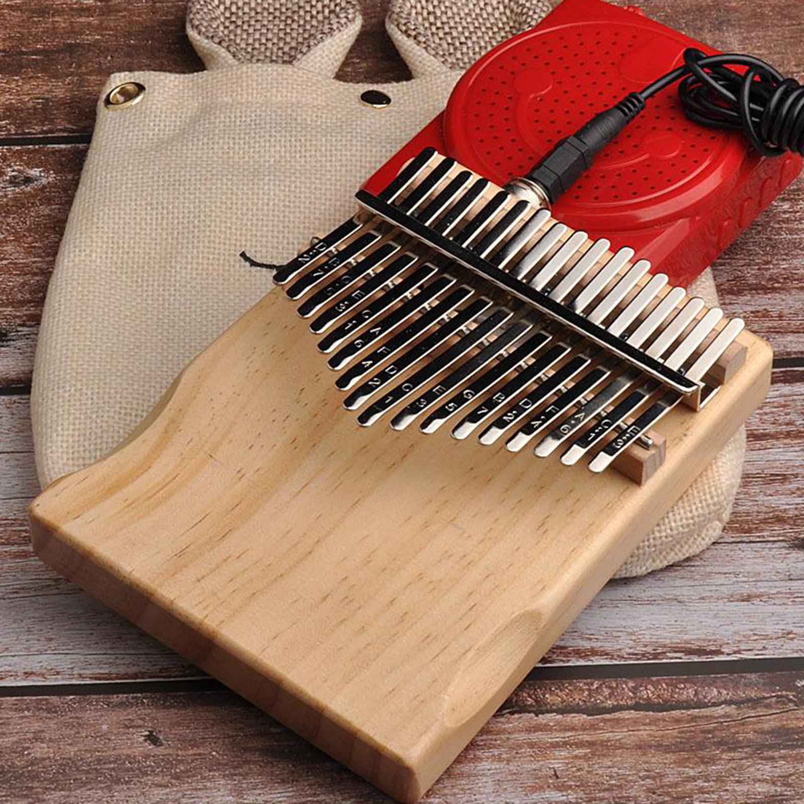 Kalimba Thumb Piano 17 Keys Musical Instruments,Finger Piano Gifts Wood