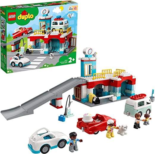 LEGO - DUPLO - 10948 - Nhà Để Xe Và Rửa Xe