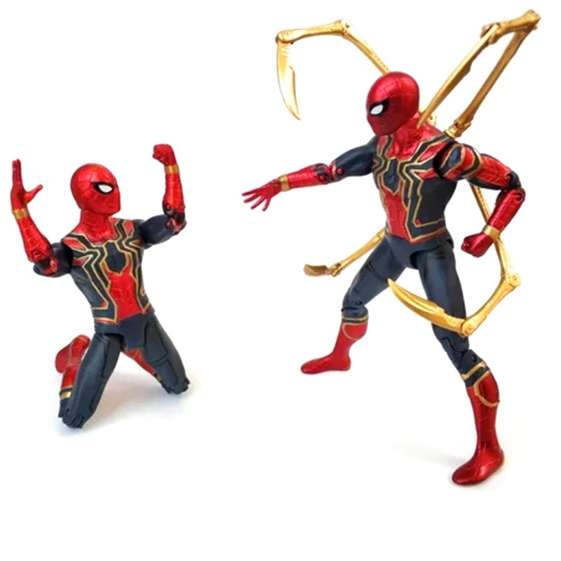 Mô hình khớp động Spider Iron Man Ultimate người nhện thiết giáp trong Marvel trong Avengers Endgame 1597