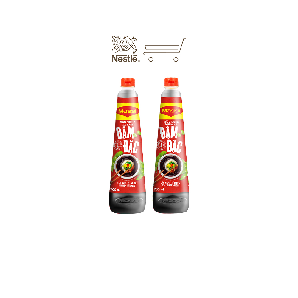 Combo 2 chai Nước tương MAGGI Đậu Nành Đậm Đặc