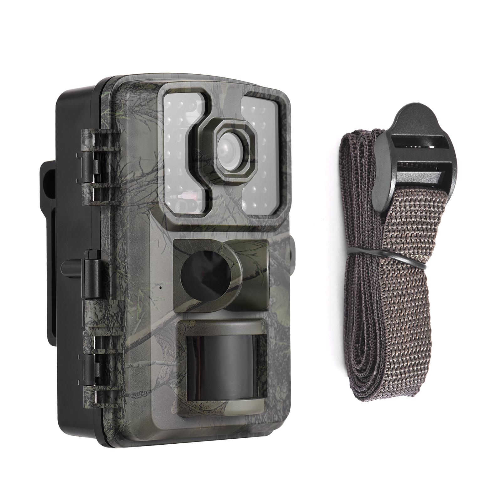 4K Trail Camera 16MP Wildlife Scouting Camera Tracking Camera with 2.0 Inch TFT Color Screen PIR Sensors 0.5s Trigger Time Supports Infrared Night Vision Motion Activated IP66 Waterproof