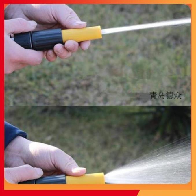 Bộ dây vòi xịt nước rửa xe, tưới cây . tăng áp 3 lần, loại 20m 206622-5 cút sập, + tặng mở chai