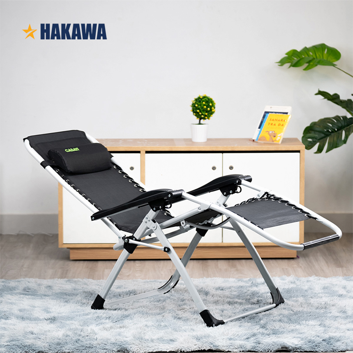 GHẾ BỐ XẾP THƯ GIÃN GIÁ RẺ CADATI C-03 - KHÔNG NỆM