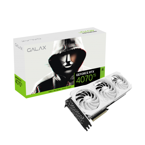 Card màn hình D46T White Galax GeForce RTX 4070 Ti 12GB GDDR6X 47IOM7MD7BGW - Hàng chính hãng