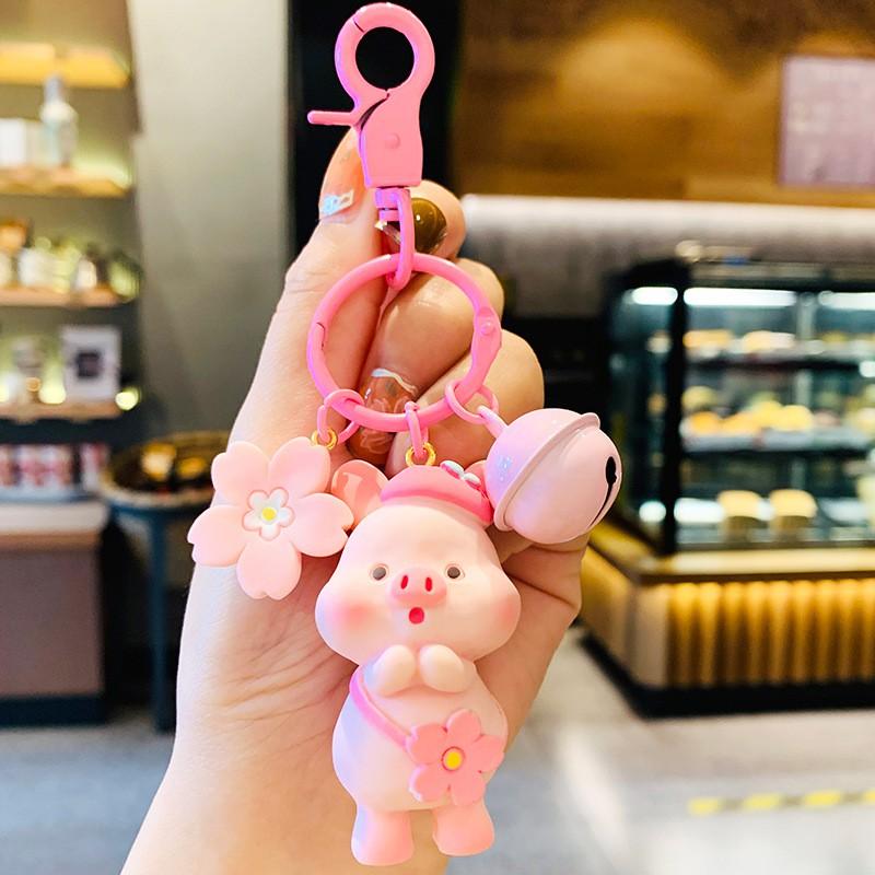 Móc khóa Heo hồng điệu đà