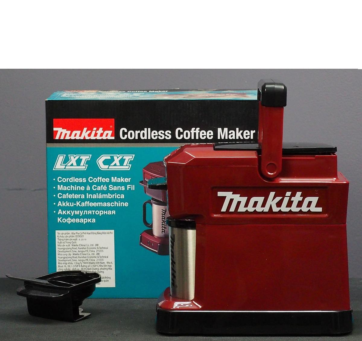 MÁY PHA CÀ PHÊ DÙNG PIN MAKITA DCM501ZAR  - HÀNG CHÍNH HÃNG