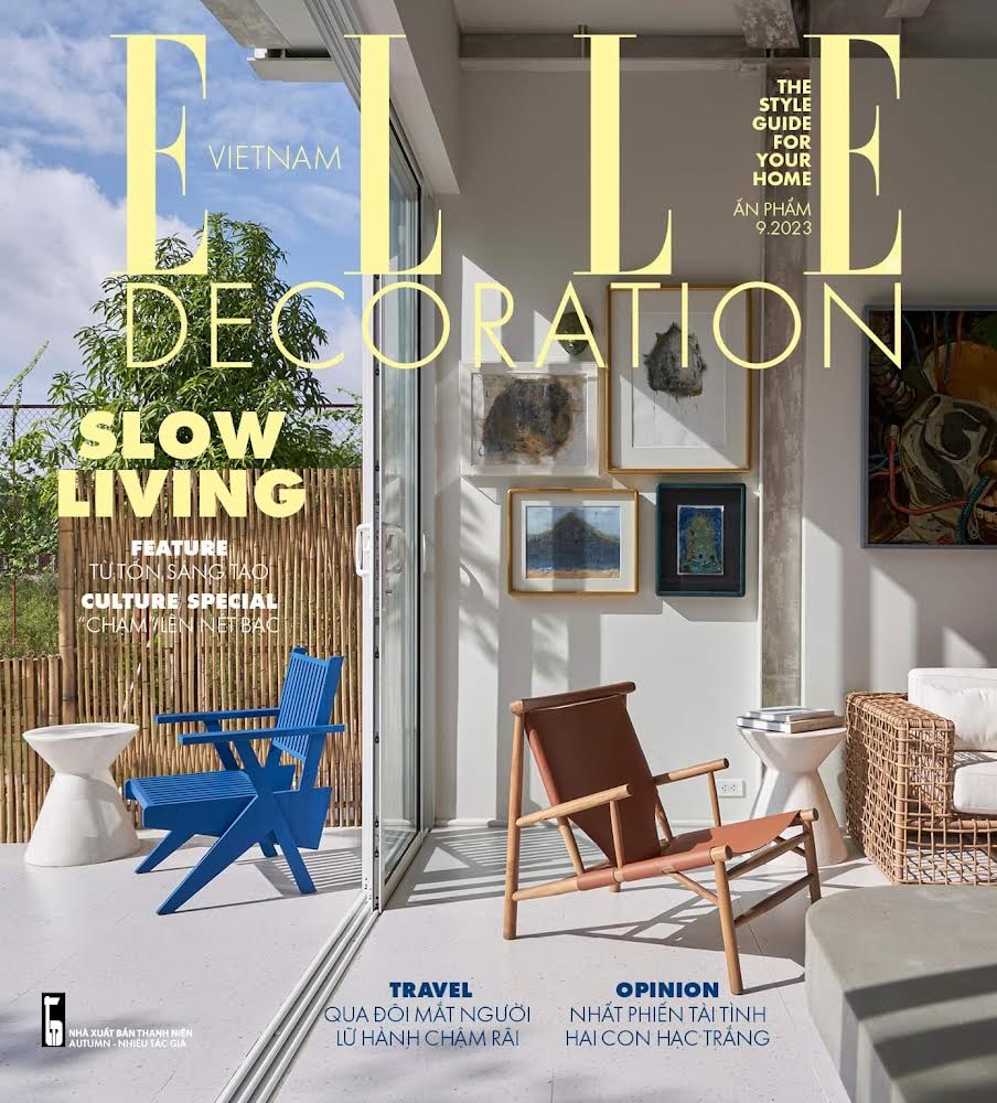 Tạp chí ELLE DECORATION tháng 9/2023 - SLOW LIVING