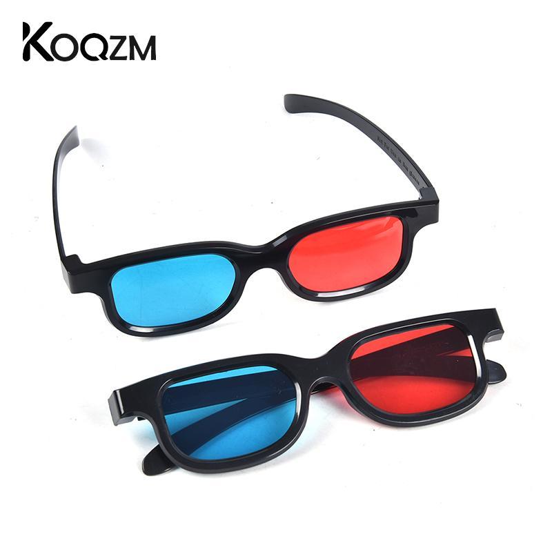 Khung kính 3D 3D màu xanh đỏ cho các phụ kiện trò chơi DVD Phim Anaglyph Màu sắc