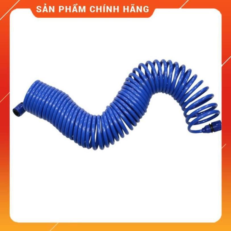 Bộ vòi xịt nước tưới cây đa năng tăng áp lực nước kèm dây tưới dạng lò xo co dãn 701-2814 loại 10m