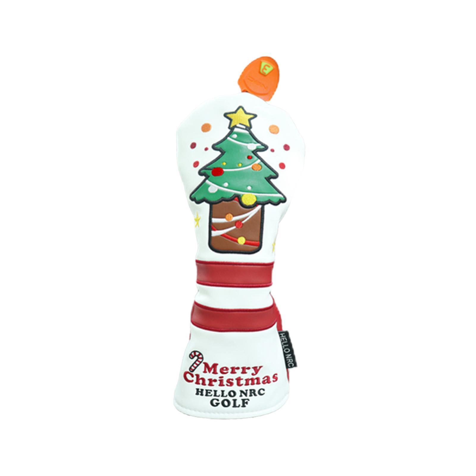 Golf Club Fairway Wood Headcover PU Leather Head Covers Protector