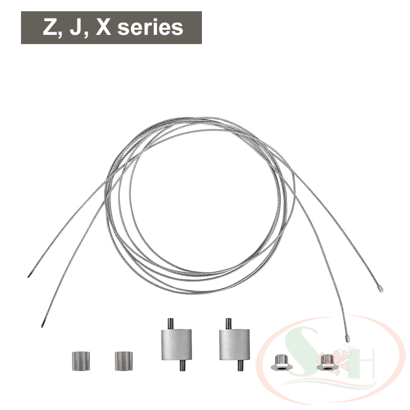 Kit treo đèn LedStar AQ Z, J, X series hanging rope kit bộ phụ kiện treo đèn bể cá tép thủy sinh