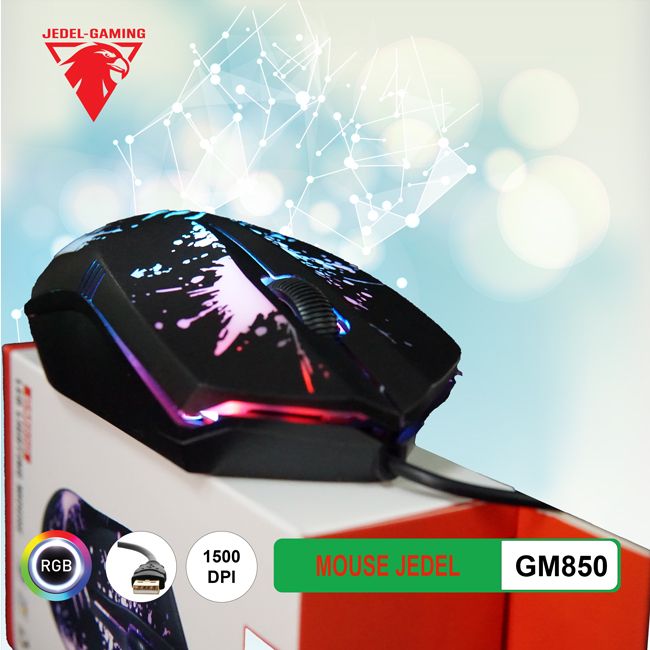 Chuột chuyên game Jedel GM850 LED HN - Hàng Chính Hãng