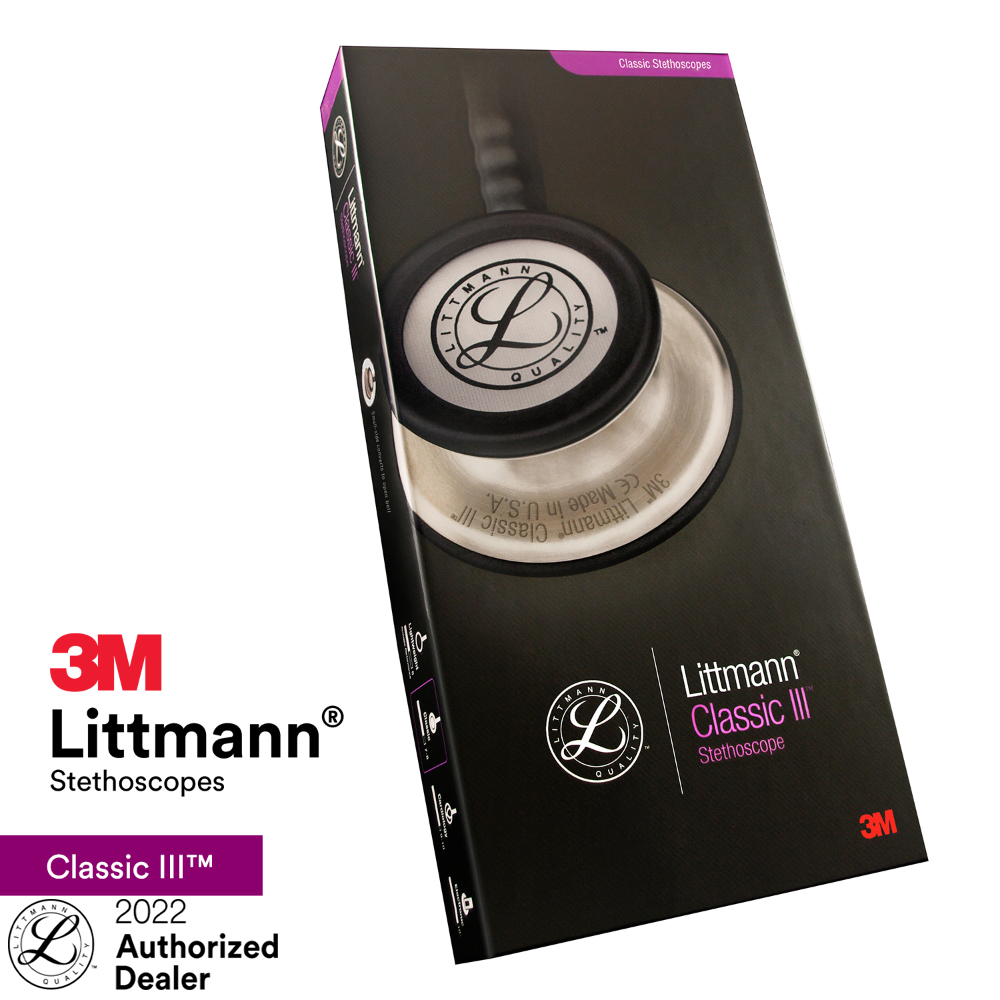 Ống nghe 3M Littmann Classic III màu tím lavender, 27 inch, 5832