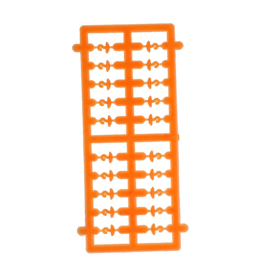 10Set / 200Pcs Carp Fishing Hair Rig Stops Boilie Bait Stops Dumbell Stop