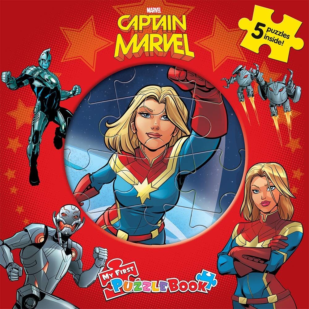 Marvel Captain Marvel My First Puzzle Book