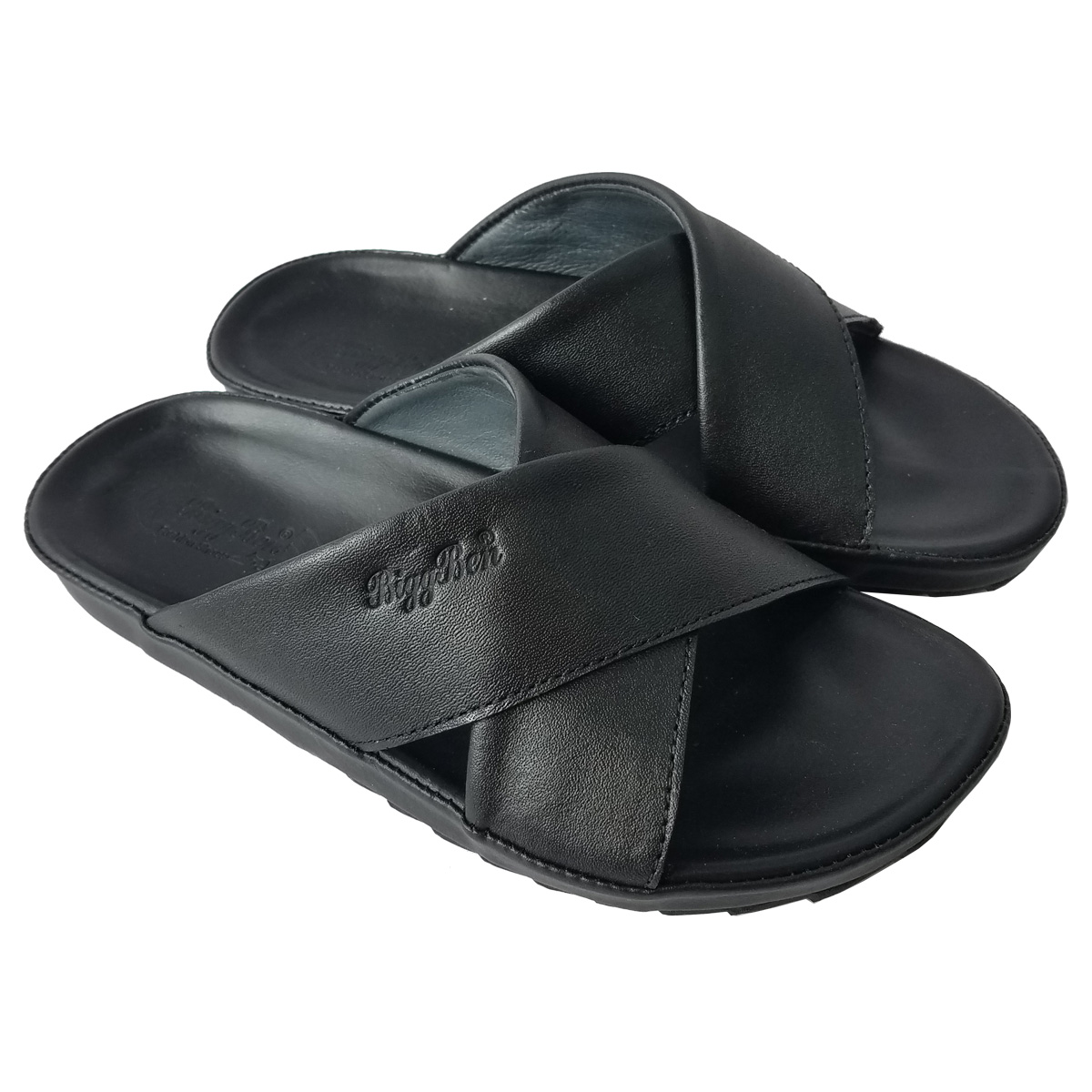 Dép Nam Quai Ngang  Da Bò BIGGBEN DN365