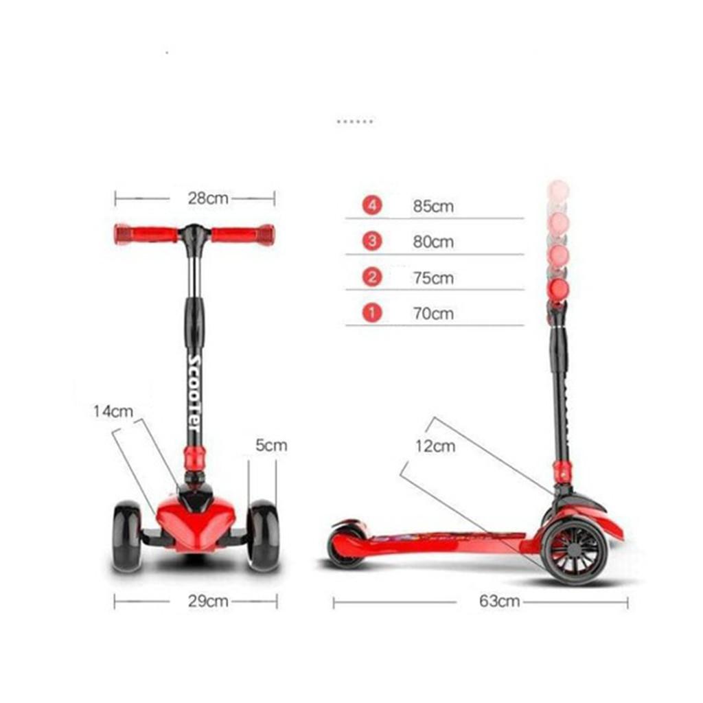 Xe trượt Scooter Sk-808 3 bánh phát sáng cho bé