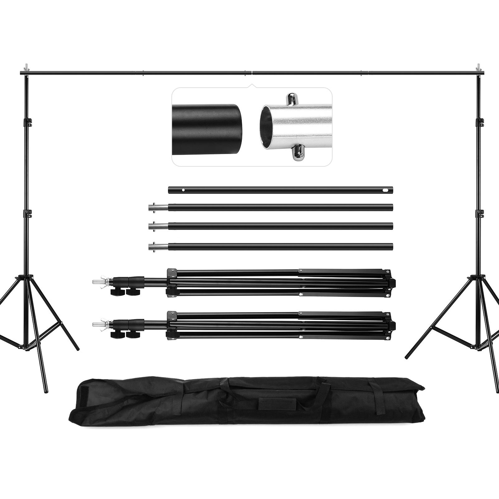 Phông nền cho Studio giá đỡ bằng hợp kim nhôm có thể điều chỉnh,kích thước 2 * 3 Mét / 6,6 * 10 Feet