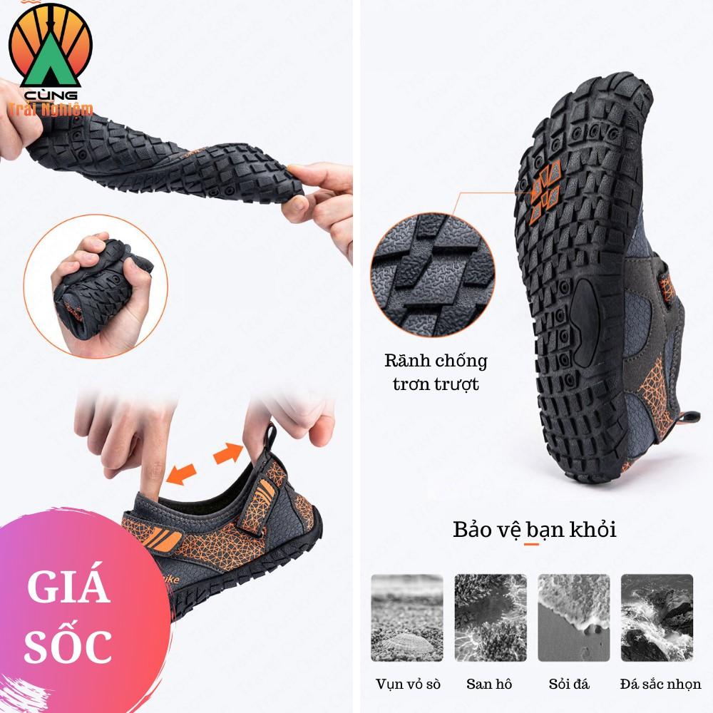 Giày Đi Biển, Lội Nước Đế Silicone Chống Trơn Trượt Thoáng Khí Bảo Vệ Chân NatureHike NH20FS022