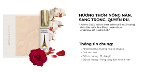 hương thơm tinh dầu nước hoa aroma coco